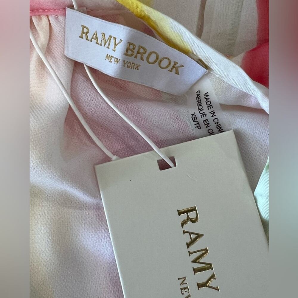 NWT Ramy Brook Paris Multicolor Halter Dress Size XS Retail $425 - Picture 12 of 12